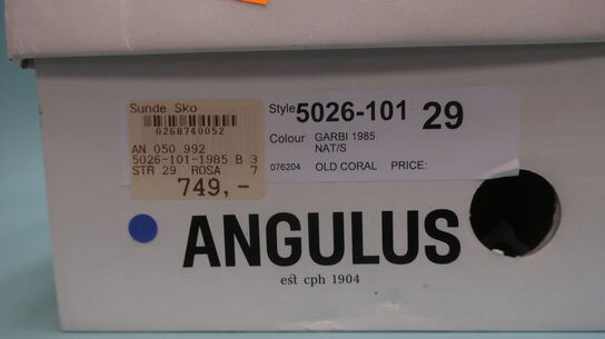 Børnesandal ANGULUS str. 29