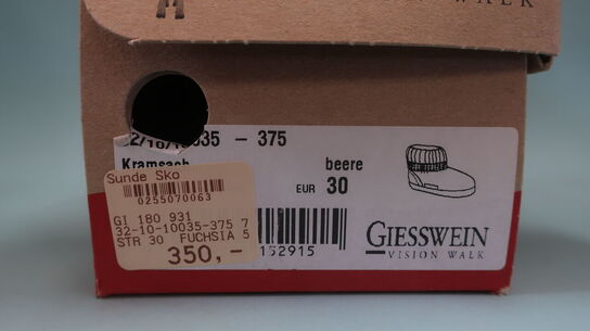 Futsko GIESSWEIN str. 30