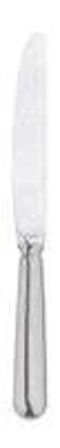 12 stk. Bordkniv Baguette massiv 246 mm Stone Washed