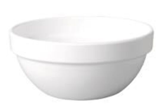 10 stk. Skål Casual 50 cl Diam140 mm melamin hvid
