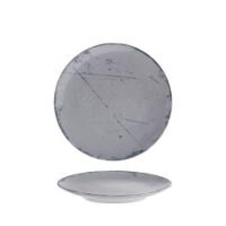 12 stk. Tallerken coupe blå 240 mm Stone