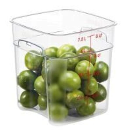 7 stk. Opbevaringsboks u/låg 7,6 ltr Cambro