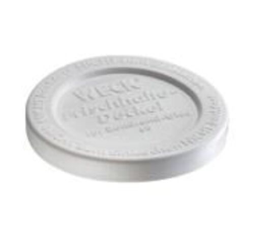 10 stk. Plastlåg diam 100 mm 5 stk Weck