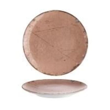 12 stk. Tallerken coupe rosa 263 mm Stone