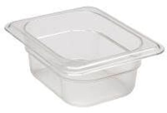 9 stk. Kantine 1/8 GN D65 mm klar Cambro