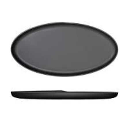 1 stk. Fad melamin mat sort B550 x D275 x H35mm Copenhagen