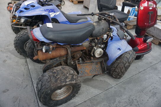 3 stk. ATV + 1 stk. el-scooter 