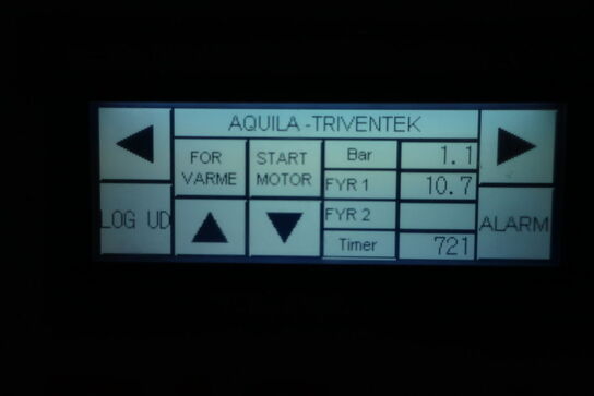 Mobil højtryksrenser, AQULA - TRIVENTEK - kun kørt 721 timer