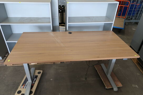 El. Raised/lowered desk 160x80cm