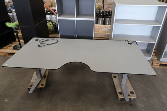 El. Raise/lower desk 200x100cm