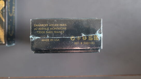 2 stk. perfumer ZAHAROFF Signature Royal 60 ml