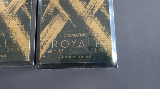 2 stk. perfumer ZAHAROFF Signature Royal 60 ml