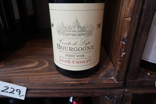 2 fl. Lupé Cholet Bourgogne Pinot Noir 2018