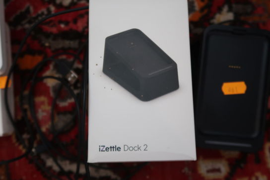 3 stk. I Zettle Reader 2 Kortterminaler + 1 Dock