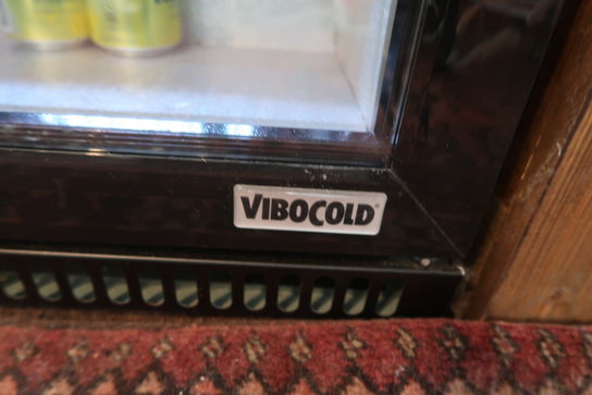 Displaykøleskab, Vibocold SBB 2H - med indhold 