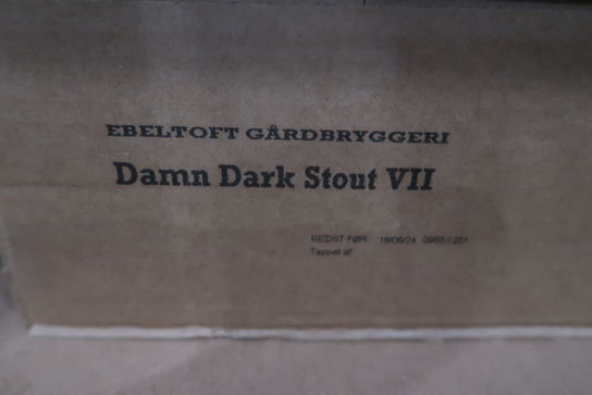 19 fl. Ebeltoft Gårdbryggeri Damn Dark Stout VII