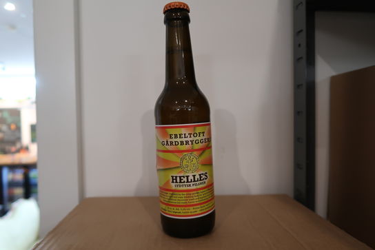 20 fl. Ebeltoft Gårdbryggeri Helles Sydtysk pilsner