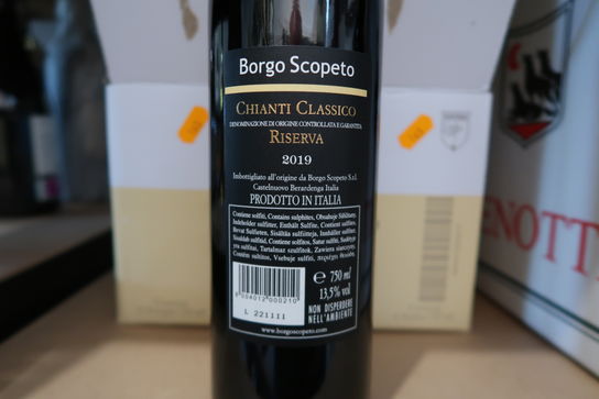 6 fl. Borgo Scopeto Chianti Classico Riserva 2019