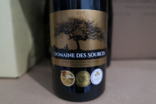 6 fl. Domaine des sources Cotes Du Rhone 2019