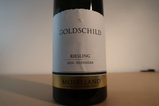 8 fl. Goldschild Riesling Feinherb 2020