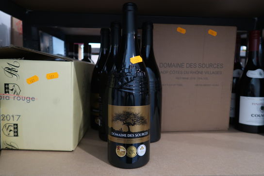 5 fl. Domaine des sources Cotes Du Rhone 2019