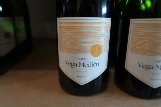 7 fl. Cava Vega Medien Brut