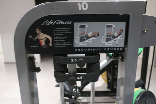 Fitnessmaskine, LIFE FITNESS ABDOMINAL CRUNCH