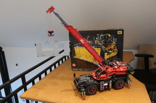 LEGO TECHNIC mobilkran - samlet uden kasse