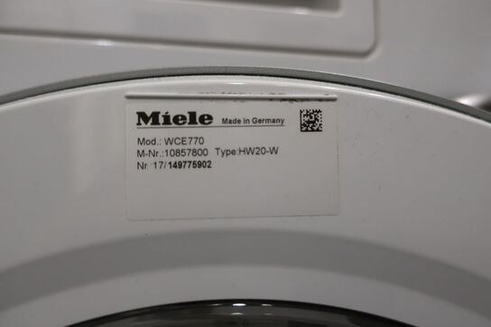 Vaskemaskine, MIELE WCE770