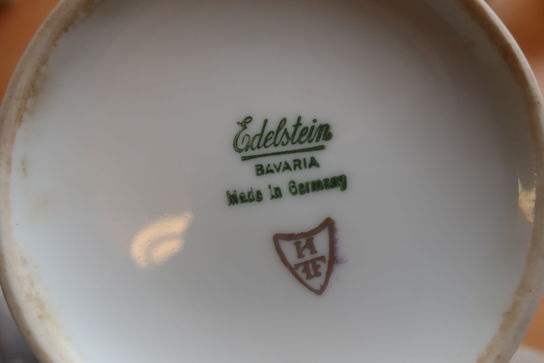 2 stk. kaffekander m.m. BAVARIA EDELSTEIN