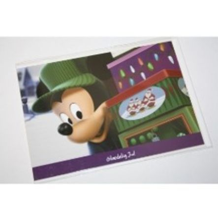 120 stk. Kort 1/1 julekort Mickey m gaver, Vejl. pris 12,95