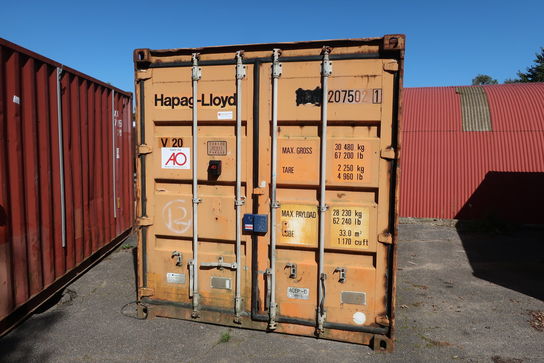 20 " container med indhold