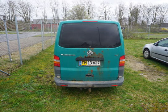 Volkswagen Transporter, Tidligere reg nr: FM13617