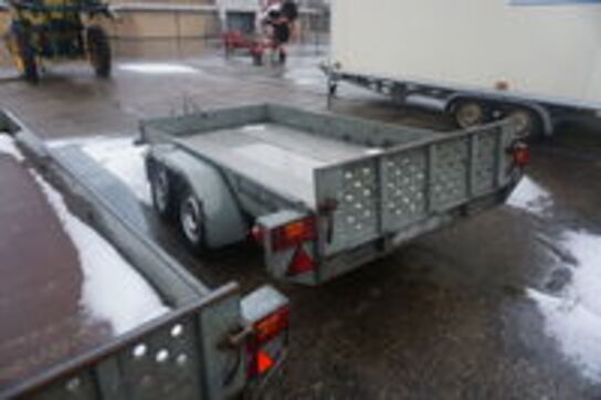 Maskintrailer, Brenderup. Tidligere reg nr: LD7338