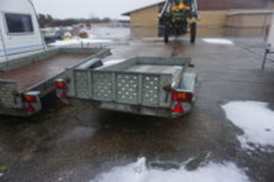 Maskintrailer, Brenderup. Tidligere reg nr: LD7338