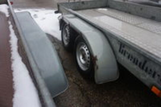 Maskintrailer, Brenderup. Tidligere reg nr: LD7338