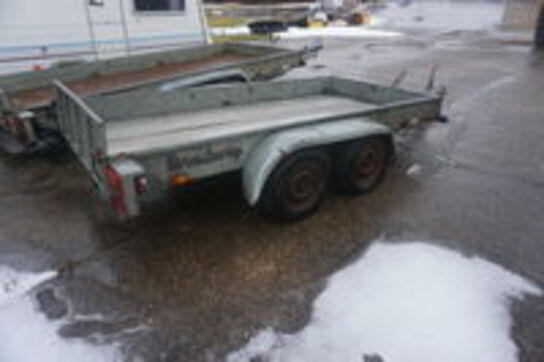 Maskintrailer, Brenderup. Tidligere reg nr: LD7338