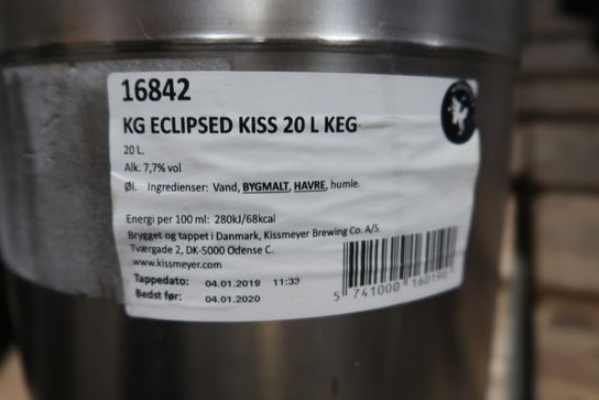 1 fustage KG Eclipsed Kiss - 20 liter