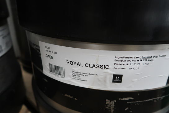 1 fustage Royal Classic - 30 liter