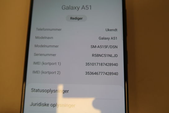 Mobiltelefon SAMSUNG Galaxy A51