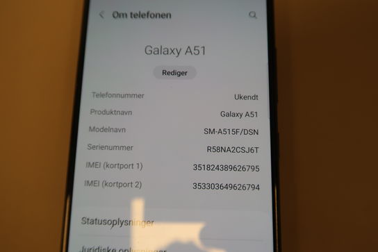 Mobiltelefon SAMSUNG Galaxy A51