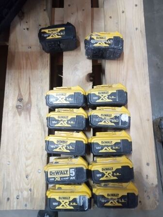 Dewalt batterier