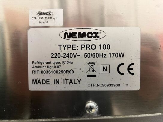 Isfryser NEMOX Pro 100