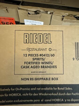 12 stk. Riedel Sprits Glas 0412/60