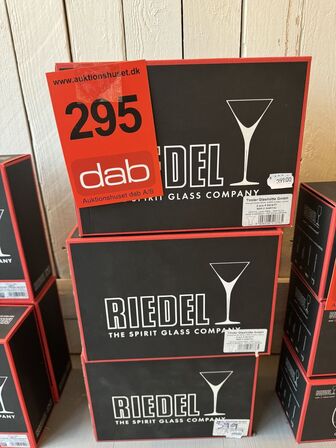 3 pk. Riedel BAR MARTINI 0414/77 - 2 glas pr. pk.