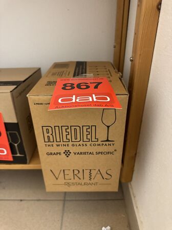 6 stk. Riedel Veritas - Viognier/Chardonnay