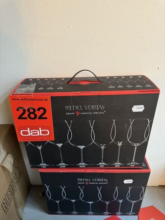 2 pk. Riedel Veritas glas - rødvinssmagningssæt (5449/74), i gaveæske