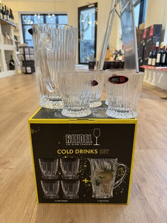 Riedel 5515/23 S1 Cold Drinks Pitcher and tumblers