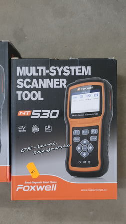 2 stk. multi-system skanner FOXWELL NT530