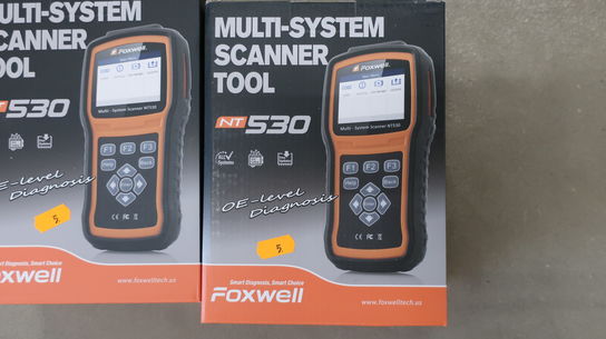 2 stk. multi-system skanner FOXWELL NT530